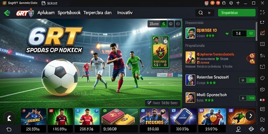 Screenshot gameplay 6RT menunjukkan pengalaman bertaruh yang mengasyikkan.