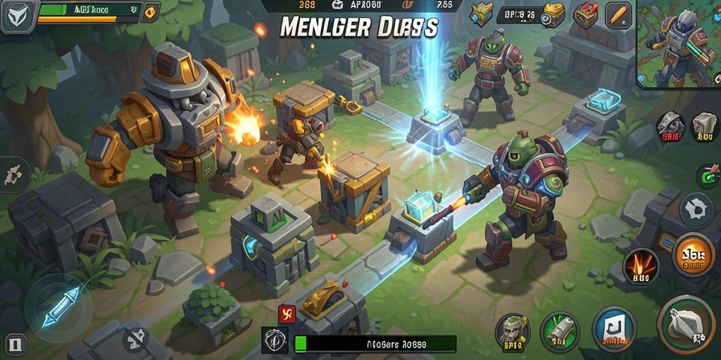 Gameplay <strong>API88</strong> yang menarik dalam genre Tower Defense.