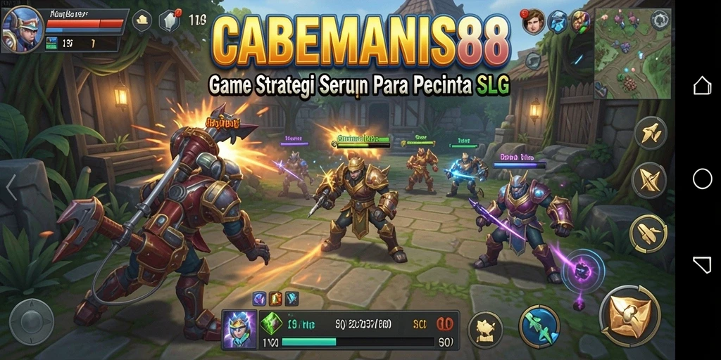 Tampilan gameplay CABEMANIS88 yang menarik dan strategis.