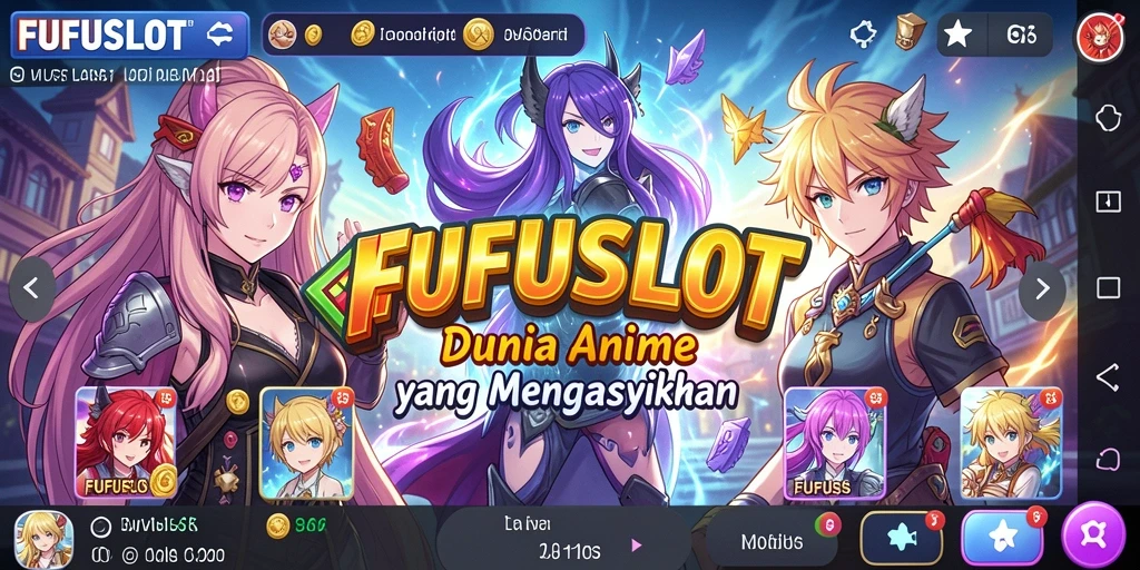 Tampilan gameplay FUFUSLOT yang seru dan interaktif.
