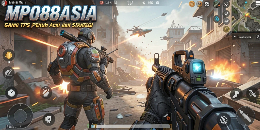 Tampilan menarik dari MPO88ASIA dalam gameplay TPS.