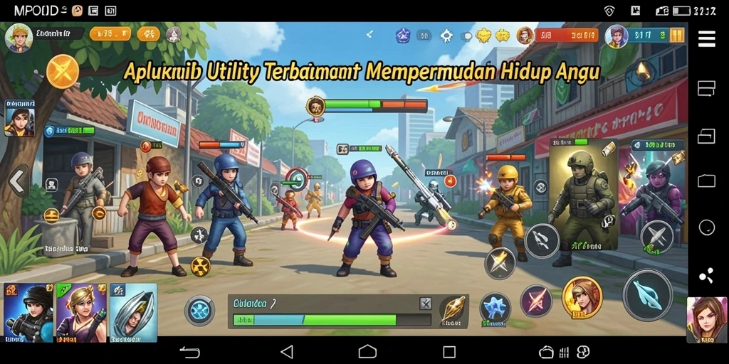 Screenshot utama MPOID yang menunjukkan fungsionalitas aplikasi Utility.