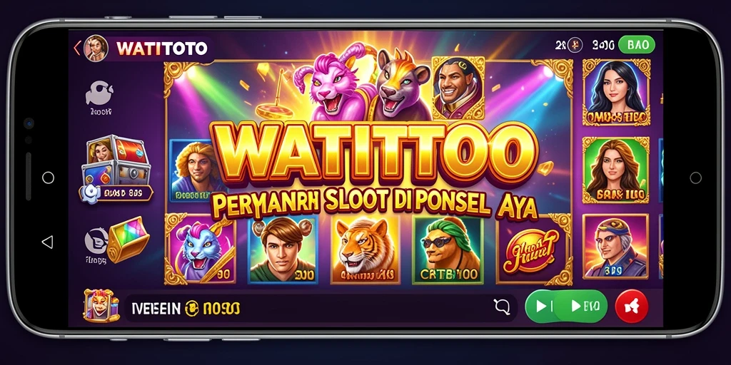 Screenshot gameplay WATITOTO menampilkan pengalaman bermain slot yang menarik.